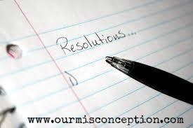 Resolutions for 2015